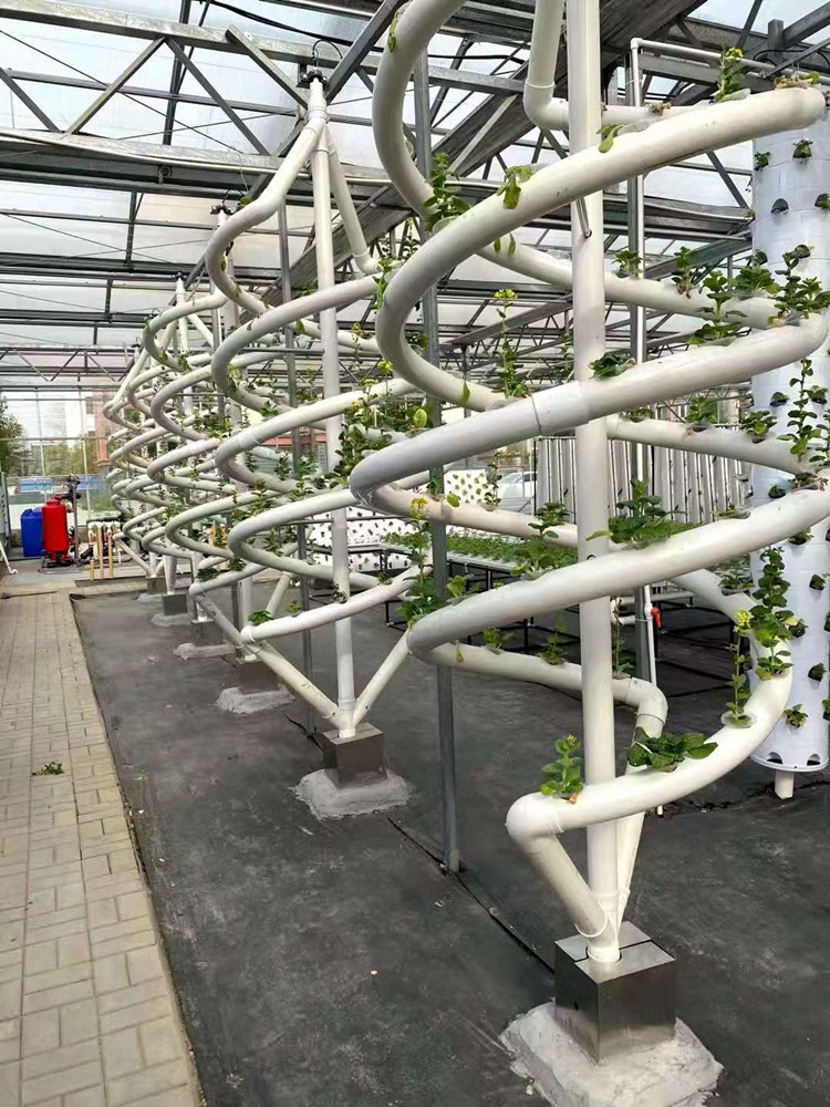 Spiral NFT Hydroponic Garden Tower Hydroponic Garden Tower 200000 KG