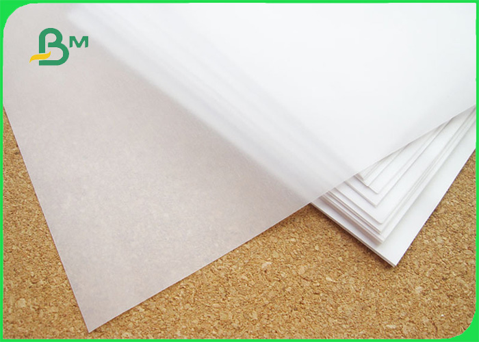 FDA Certified Food Grade White MG Bleached kraft Paper 30gsm to 40gsm In Reel