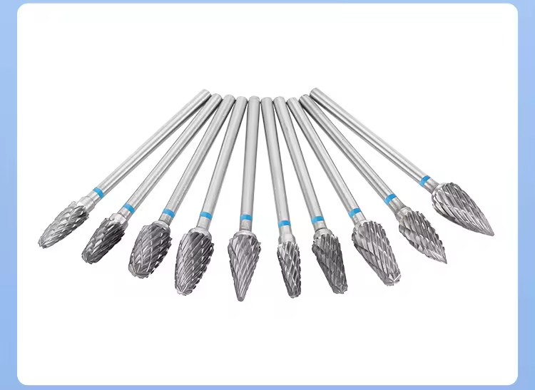 Dental Lab Use Tungsten Carbide Burs 10pcs/Set Dental Carbide Drill Kit For Micromotor