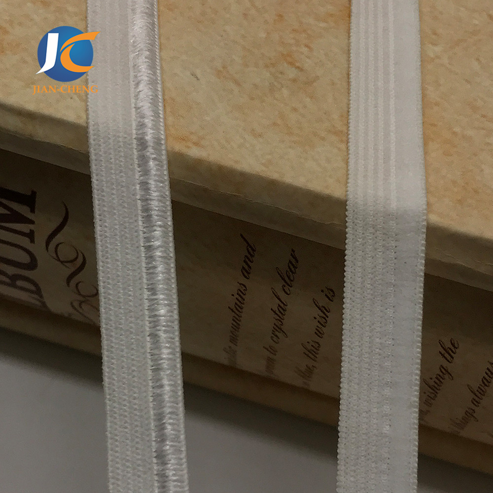Professional Custom High Quality Soft Woven Thin Elastic Band for Bra Webbing Garment Eco-friendly Home Textile Support