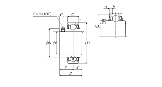 NTN 3/4 inch insert ball bearing UCS204-012LD1N Japan NTNPillow Block Bearing UCS204-012LD1N pillow block bearing