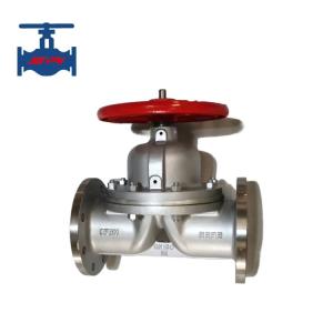 Buy cheap Flanged Diaphragm Valve for Water Steam Oil ISO Certified product