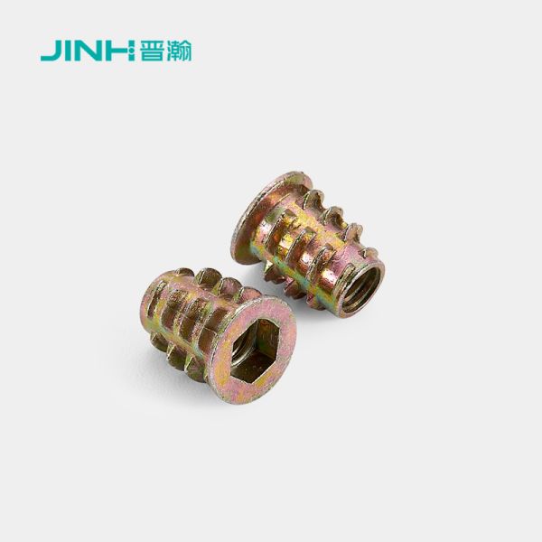 High Strength 6mm Insert Nut Secure Connection for Furniture Assembly