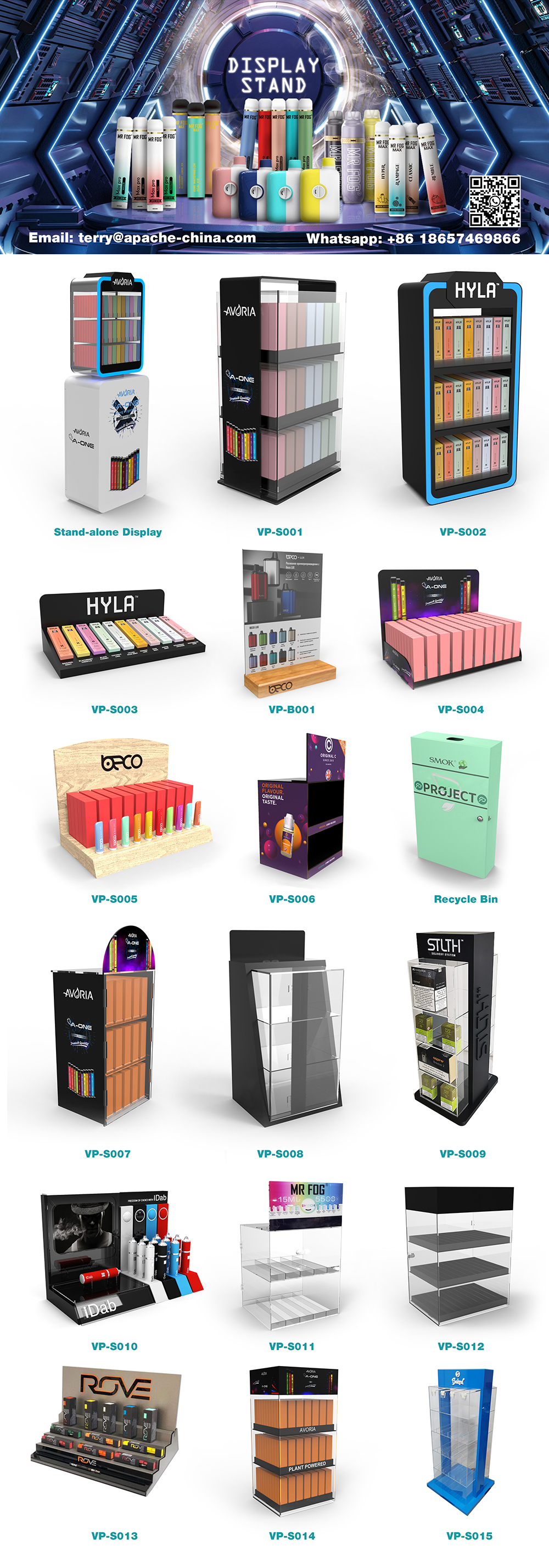 Eyelash Grower Display Stand Acrylic Countertop Display Stand For Retail Store