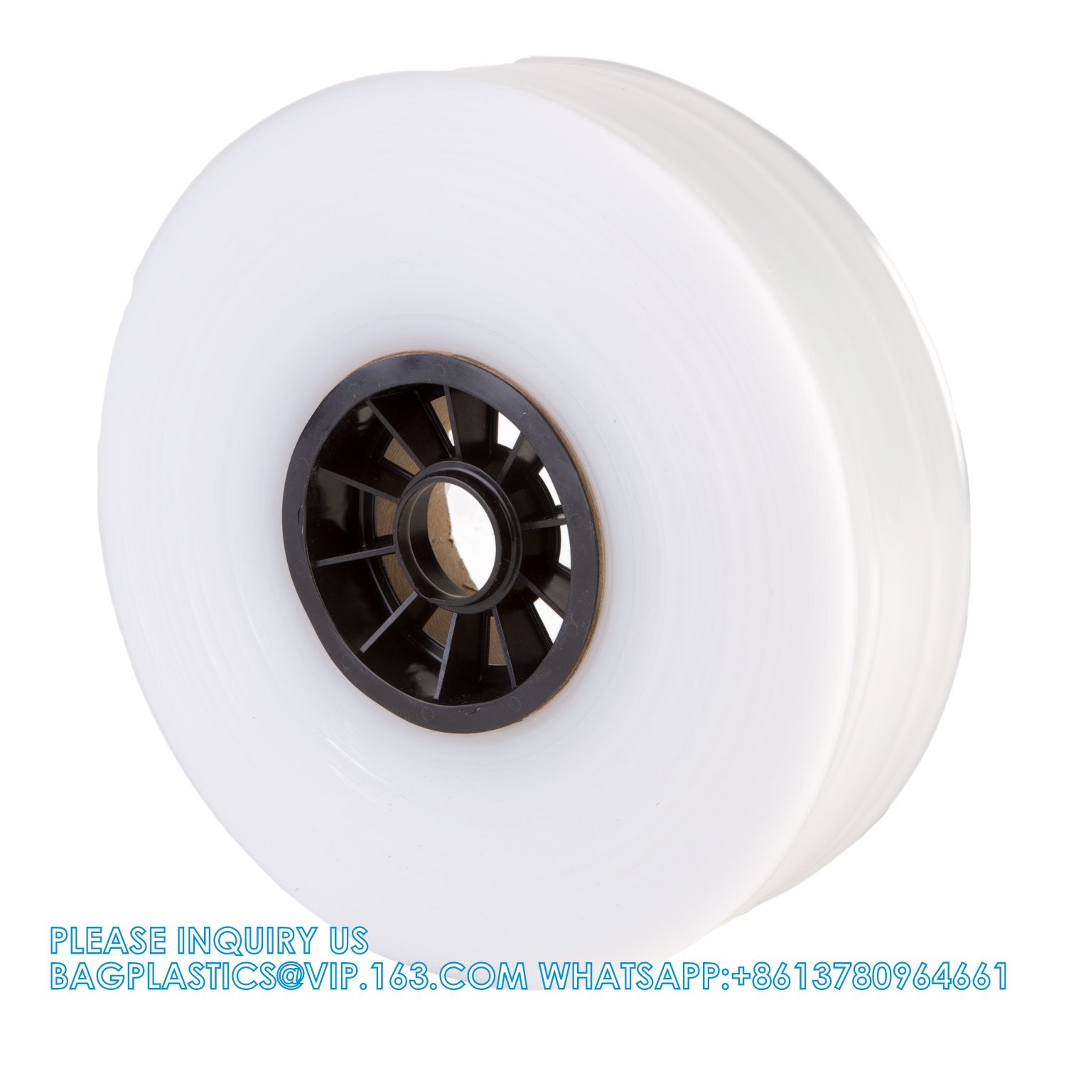 LDPE Poly Tubing, Mini Roll, 2" W X 1000' L, 2 Mil Clear Plastic Poly Tubing Roll, FDA USDA Compliant Food Safe