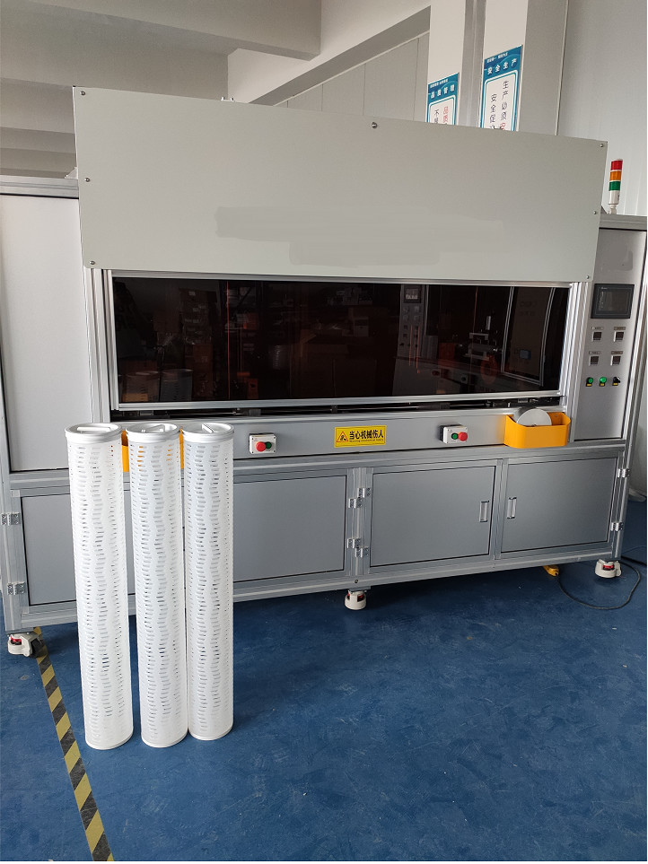 Folding Filter Element Infrared Servo End Cap Welding Machine 8000w