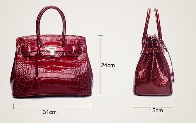 Platinum Pu Leather Messenger Bag