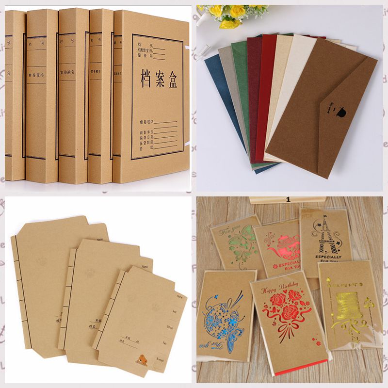 brown kraft paper