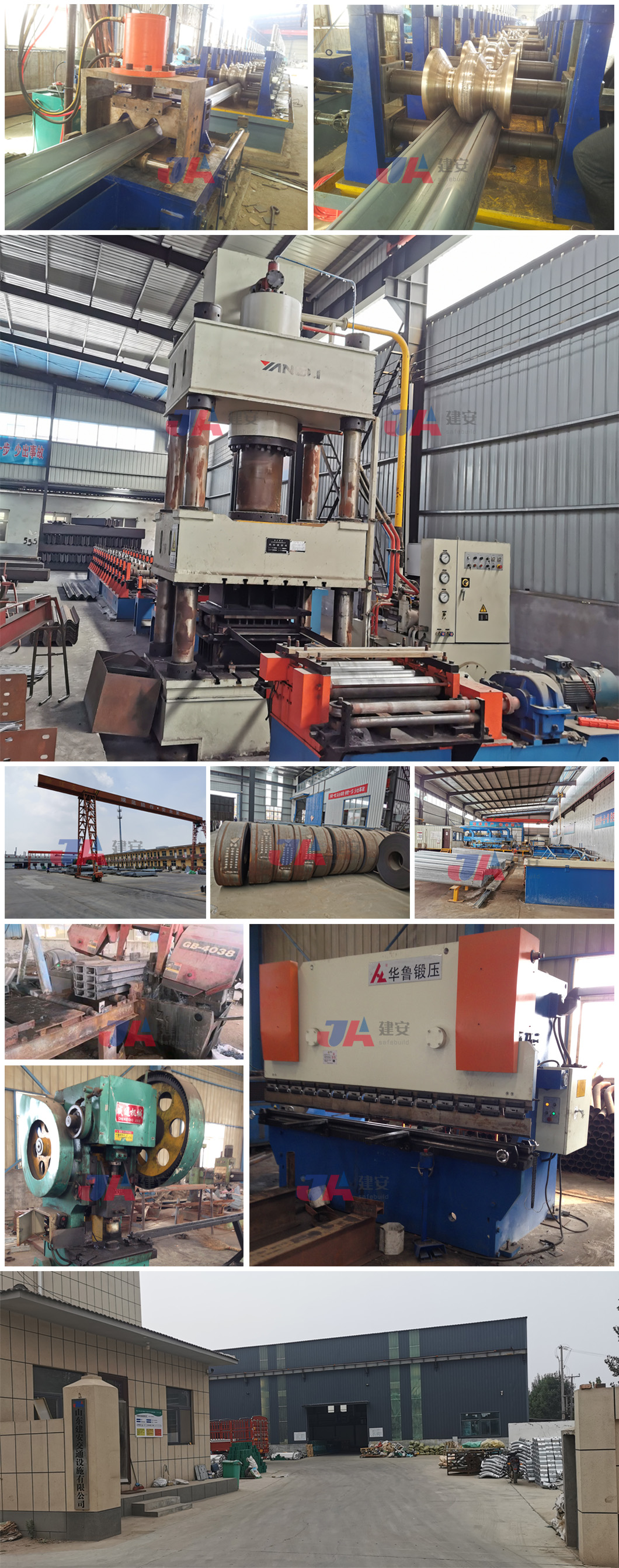 Roadway Safety U Channel Spacer Block for Highway Expressway Crash Barrier in Africa
