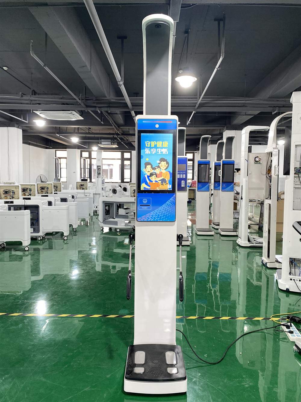 Physician Weight and Height Scale Body Composition Analysis Machine Body Composition Analyzer for Gym