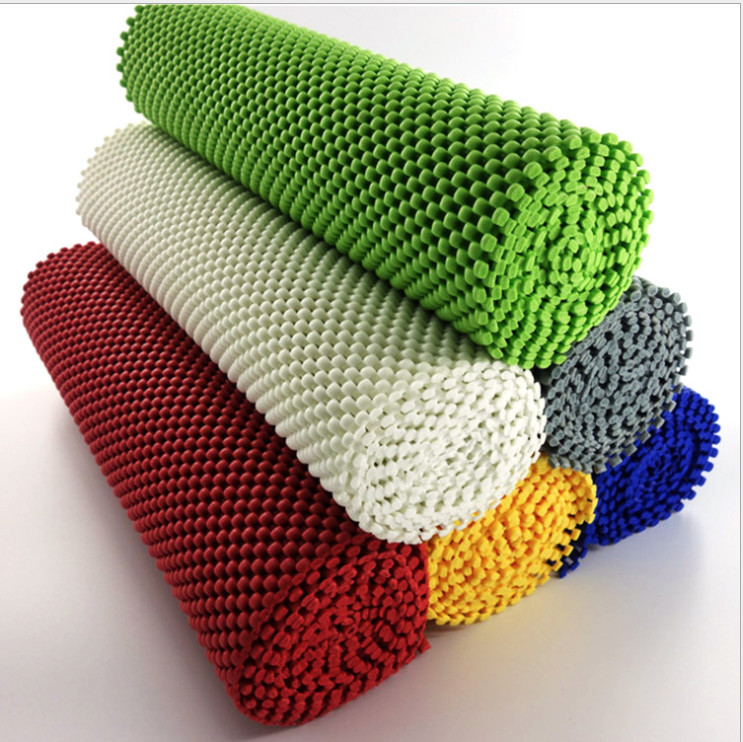 SGS ROSH Certificate PVC Non Slip Mat 440g / Sqm Folded Mesh Floor Mat Anti Alip Bath Mat