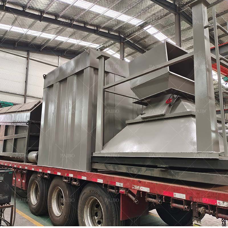 Plastic And Aluminum Blister Food Packaging Bag Recycling Machine For Energy Recycling