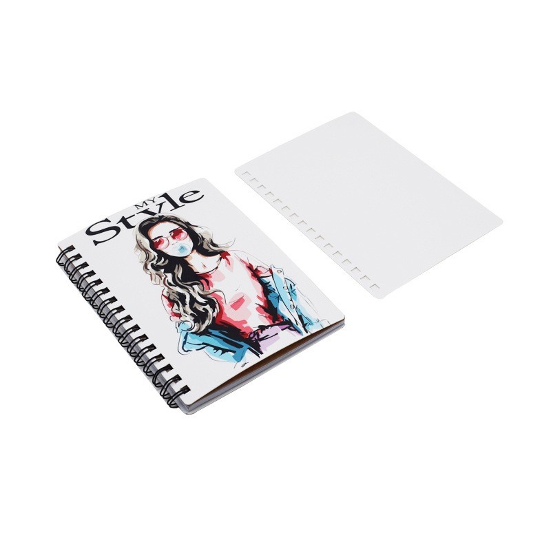 Double-Sided Printing Blank PET Sublimation Coil Notebook For Sublimation Photos Printing