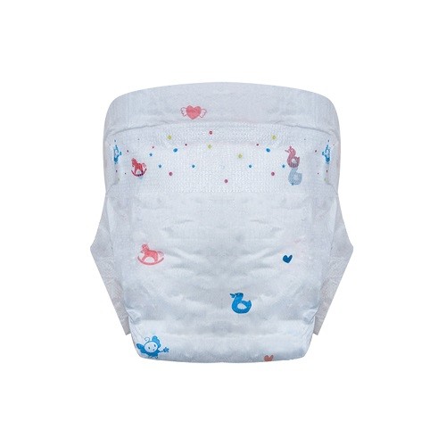 ODM Cartoon Printed Non Woven Fabric Baby Diaper Reusable Magic Tapes
