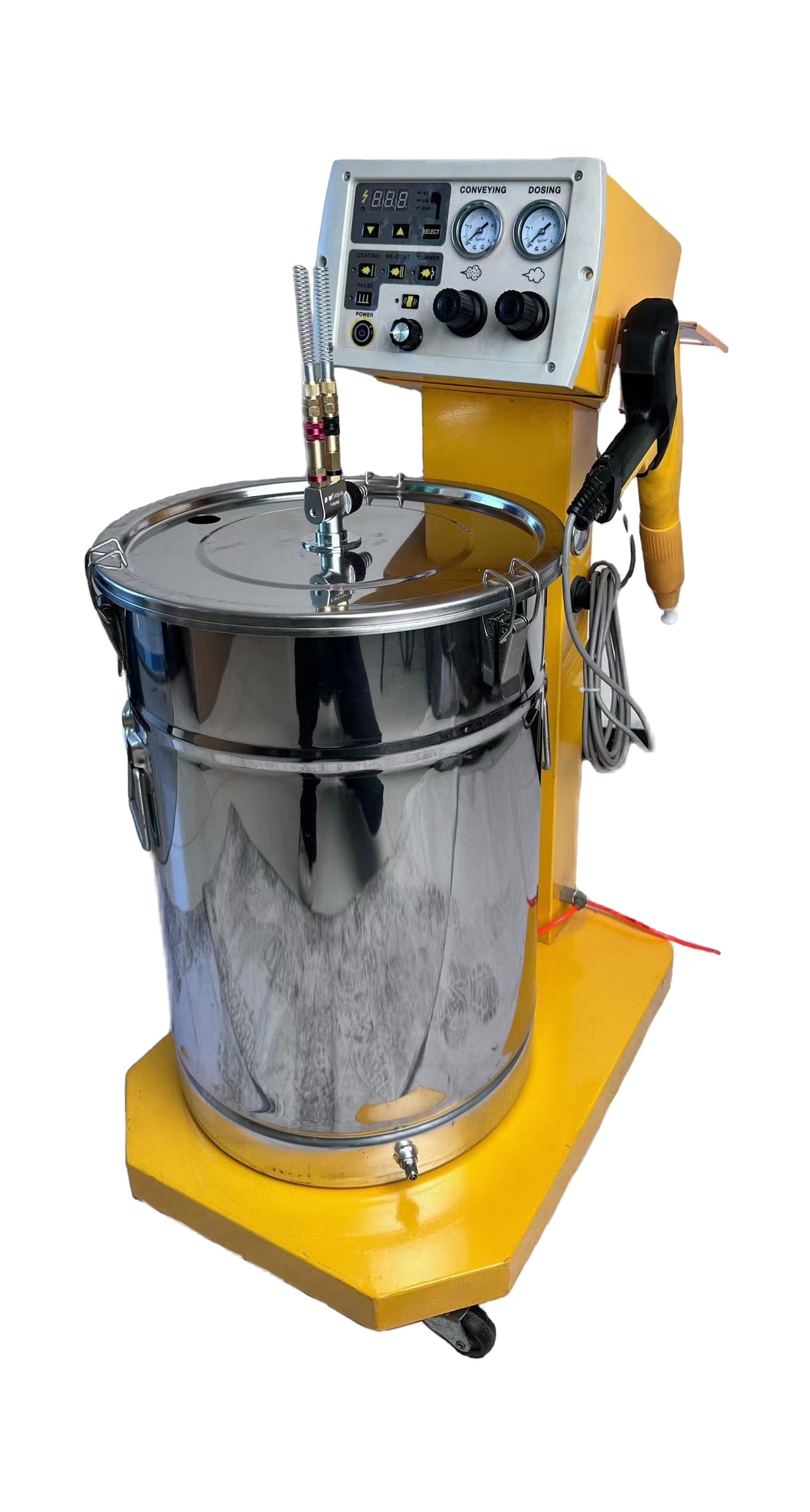 LZ 40kw Electrostatic Adsorption Metal Spraying Machine for Coating Production Line