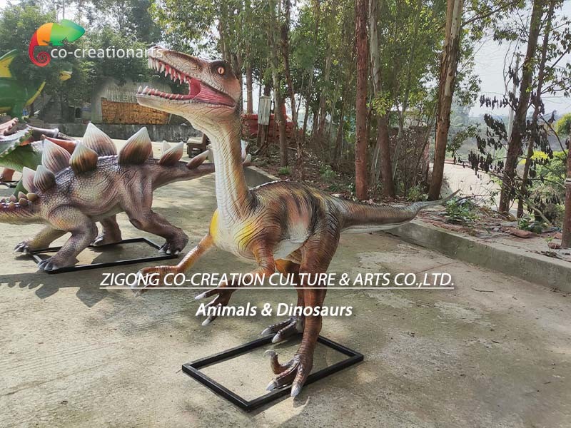 Personalized Customization Fiberglass Animatronic Replica Realistic Dinosaur Model