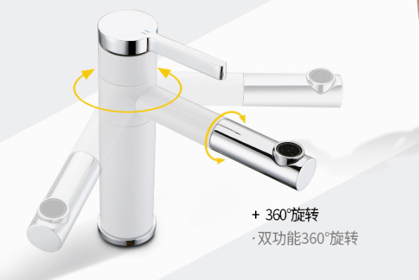 ABS Handle Chrome Pull Out Spray Tap Exposed Wall Mount