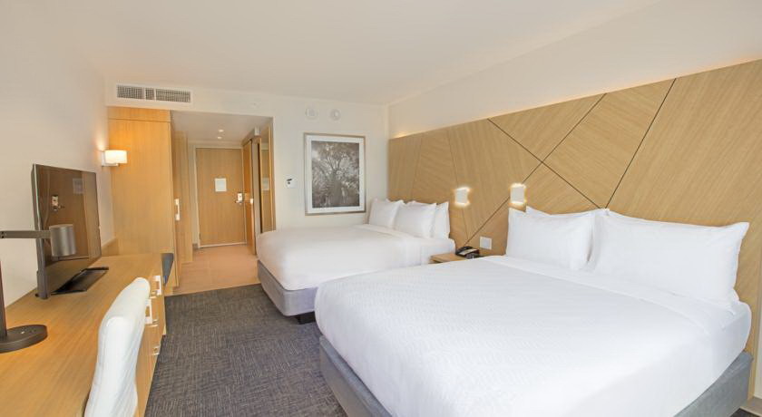 Melamine plywood hotel Guest room furniture liquidators Guest rooms Wall panels with Wood Headboards and Long Desk Table