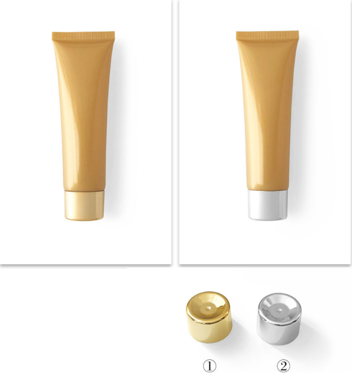 Hotel 125ml Biodegradable Plastic Cosmetic Tubes With Screw Cap