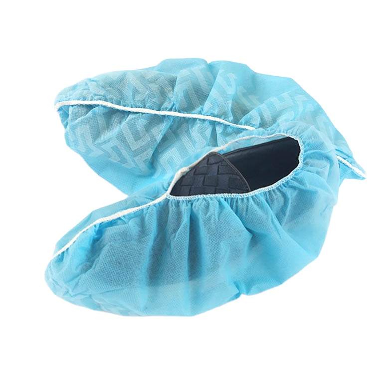 S&J Anti slip shoe cover PP Nonwoven Shoe Cover With Underprinting Dustproof Stamp Shoes Covers