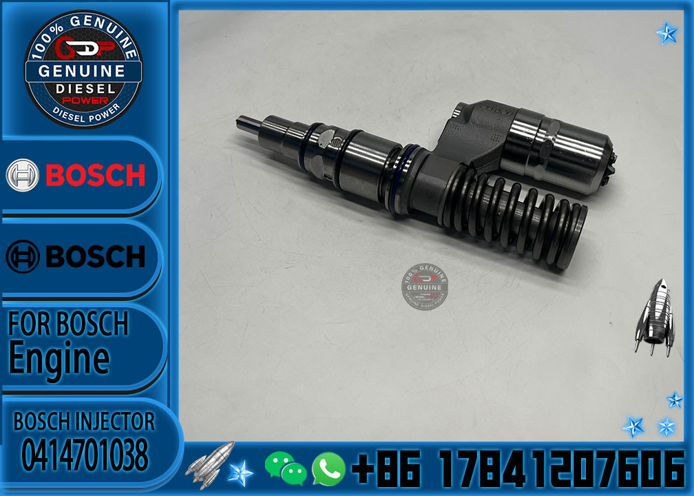 DJS Fuel Injector 0414701038 0414701039 0414701063 For SCANIA Injector R500 1548472 1766553 1539350