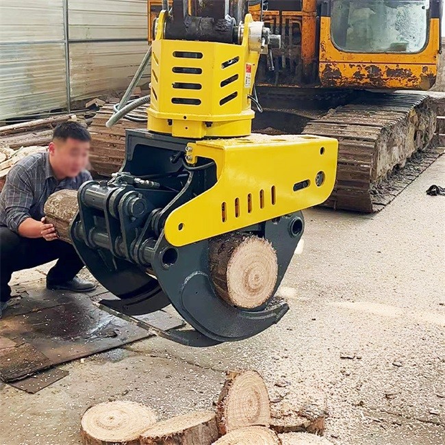 18 Excavator Accessories Sawing Plate Max 490mm Front Knife Opening Wood Cutter