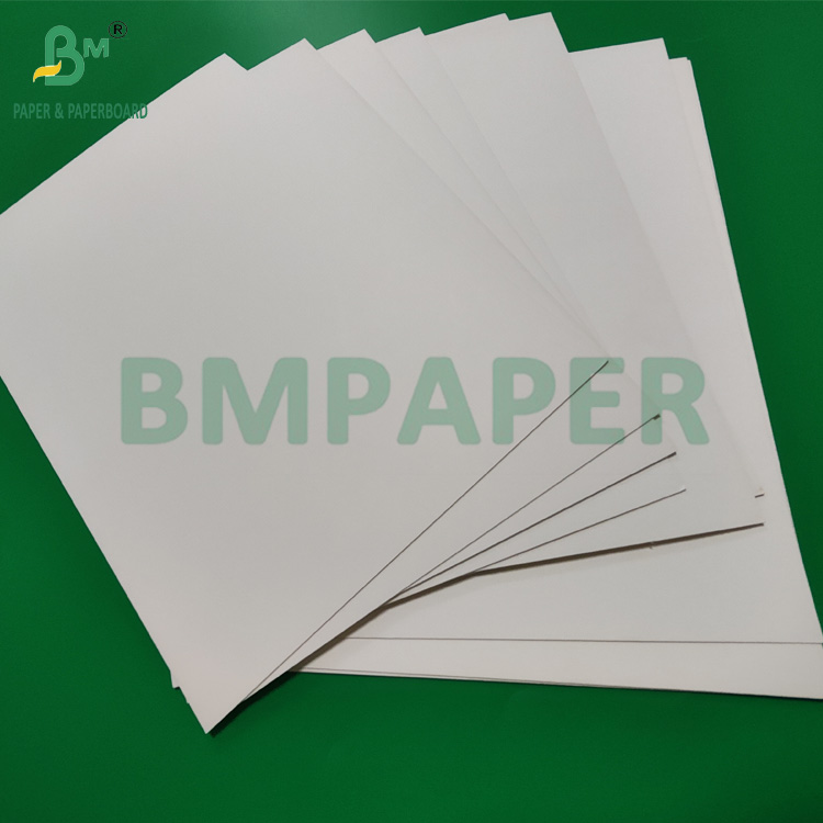 Waterproof PET Laminated 300gsm White Cardboard For Lunch Box Recyclable
