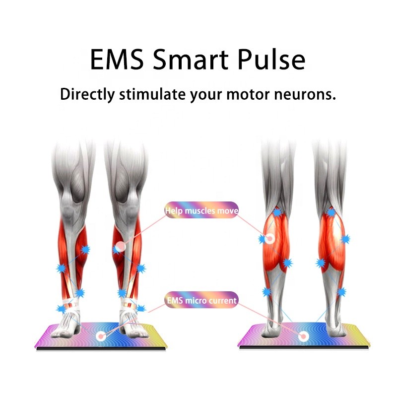 Remote Control Leg Reshaping Foot Massager EMS 90mAh 15 Intensity