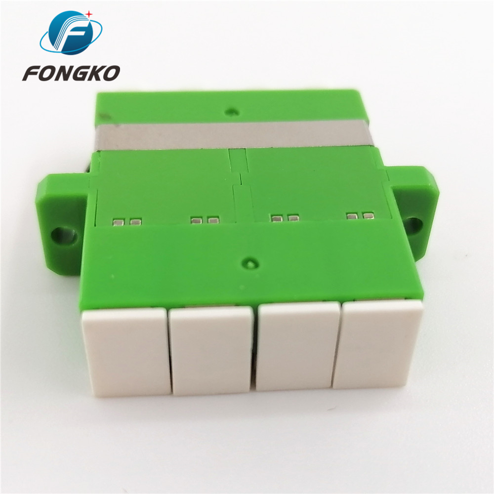 Anti Laser Fiber Optic Lc Apc Adapter Coupler For FTTX Ethernet Cable