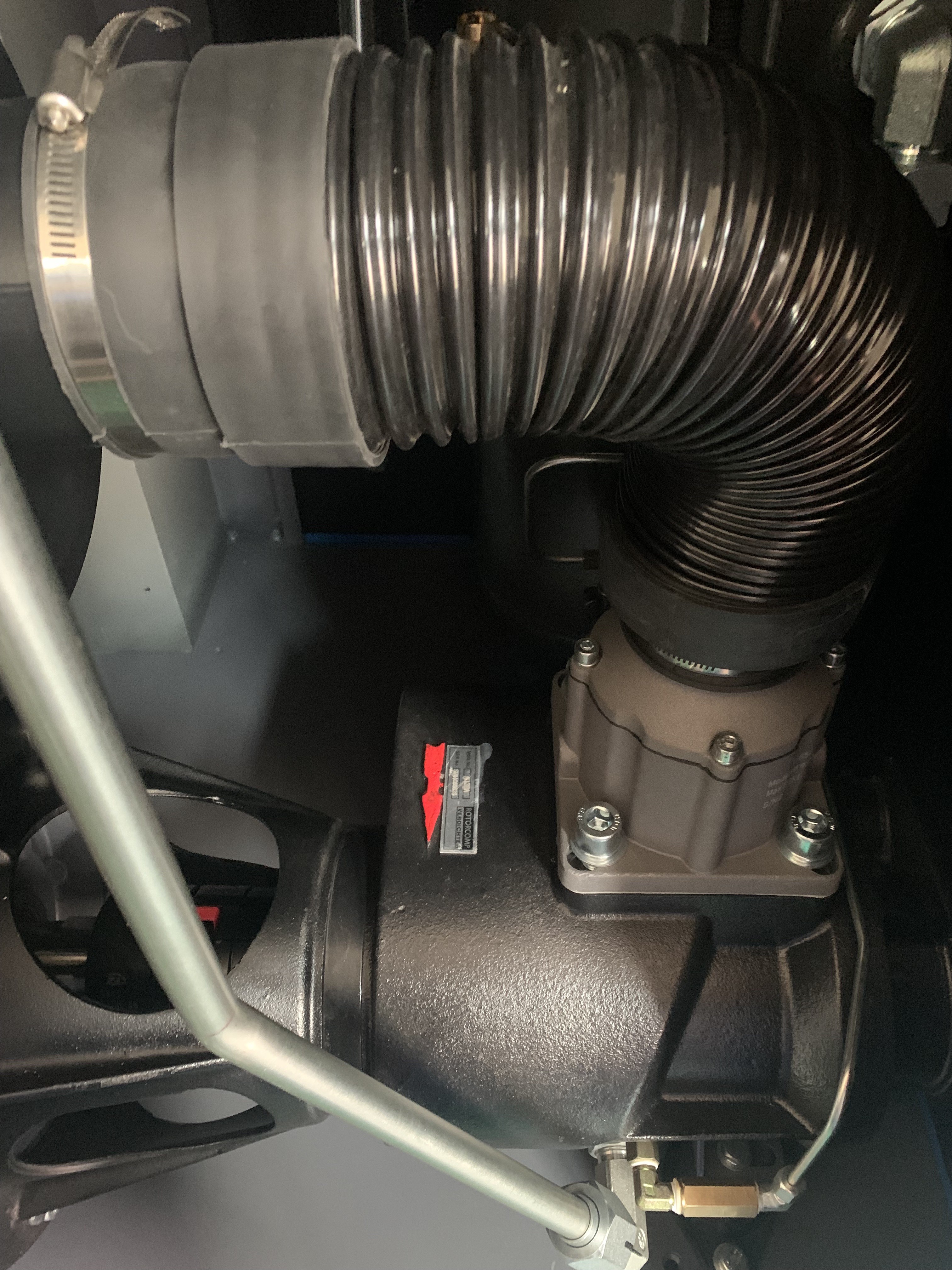 30L Rotary LGCD-55KW Screw Electric Air Compressor with Intelligent Control and Direct Drive