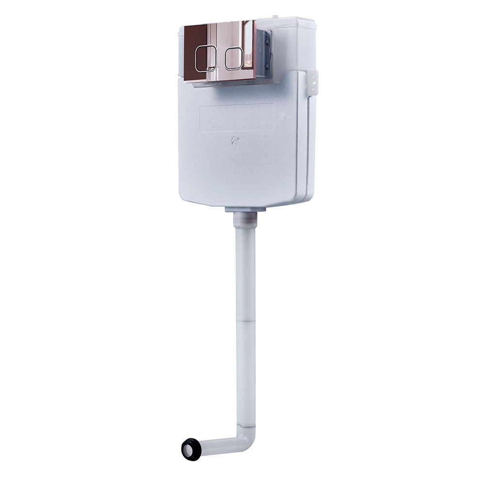 Buy cheap Rectangular Shape Concealed Commode Tank Toilet Built In Cistern Customised product