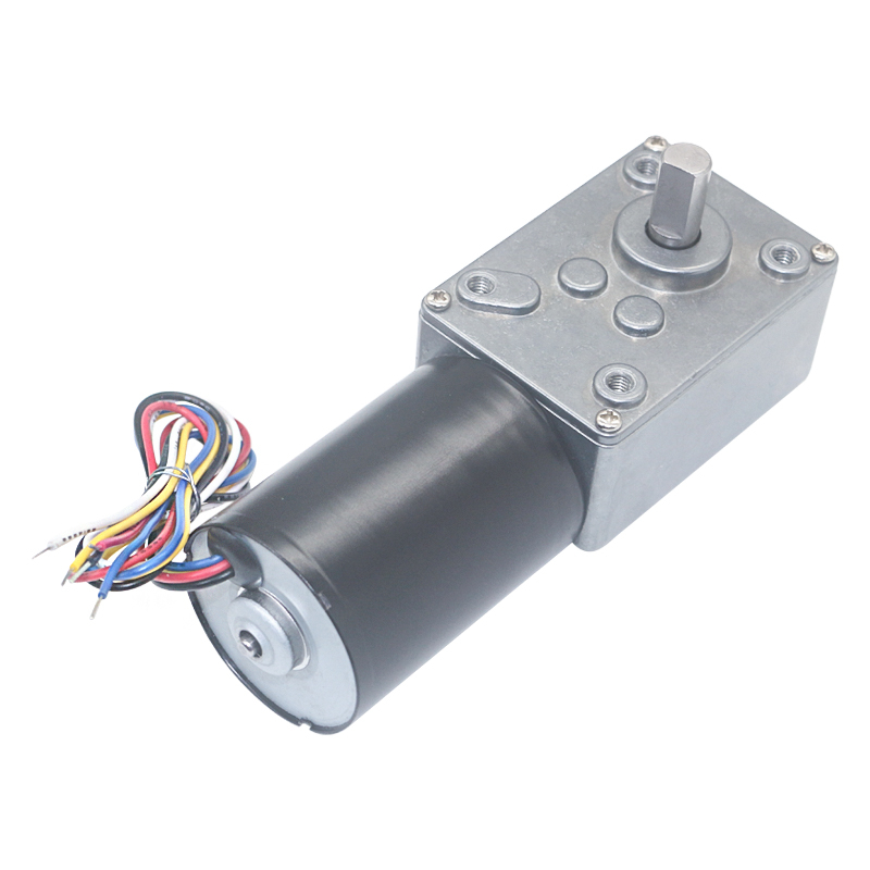 Worm Gear Motor Reducer JGY-395 Worm Gear Right Angle Motor 12v Dc Worm Gear Motor