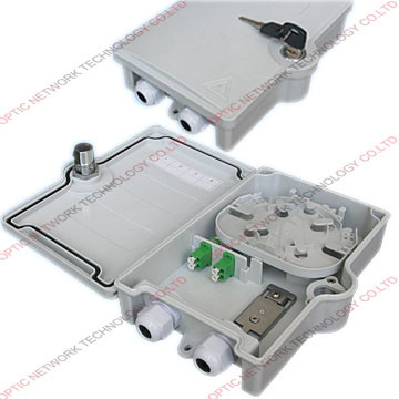 FTTX Termination Box 2, 4 Fibers Outdoor Fiber Optic Box