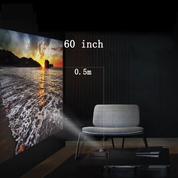 3D Short-focus Projector Wireless Mini Projector Led Portable Projector