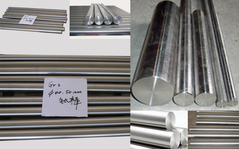 Forged Industrial Titanium Round Rod Diameter 6mm 8mm 10mm