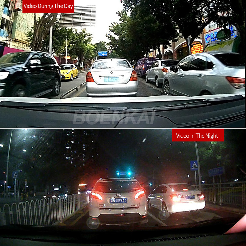 3" CMOS Mounted Car DVR Mirror Dual Camera Digital Video Recorder