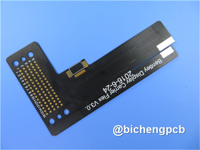 Flexible Printed Circuit (FPC) Flexible PCB On Polyimide With Black Solder Mask