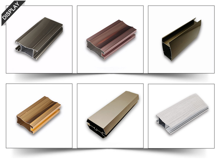 Surface Treatment Aluminum Extrusion Parts For Wardrobe Awning Door