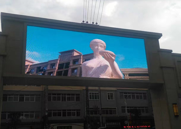 RGB Color SMD2525 Outdoor Digital Advertising Screens IP65 Waterproof