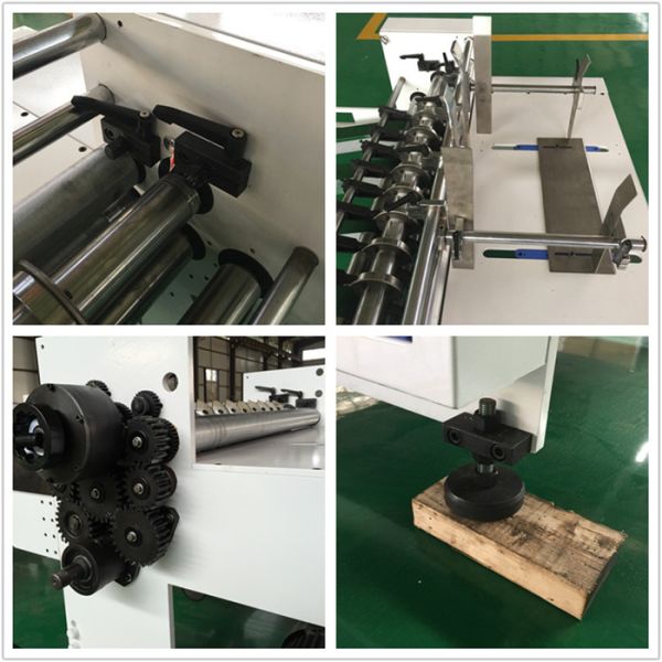 Durable Corrugated Partition Machine Auto Push Plate Feeder 9 Blades For Slotting