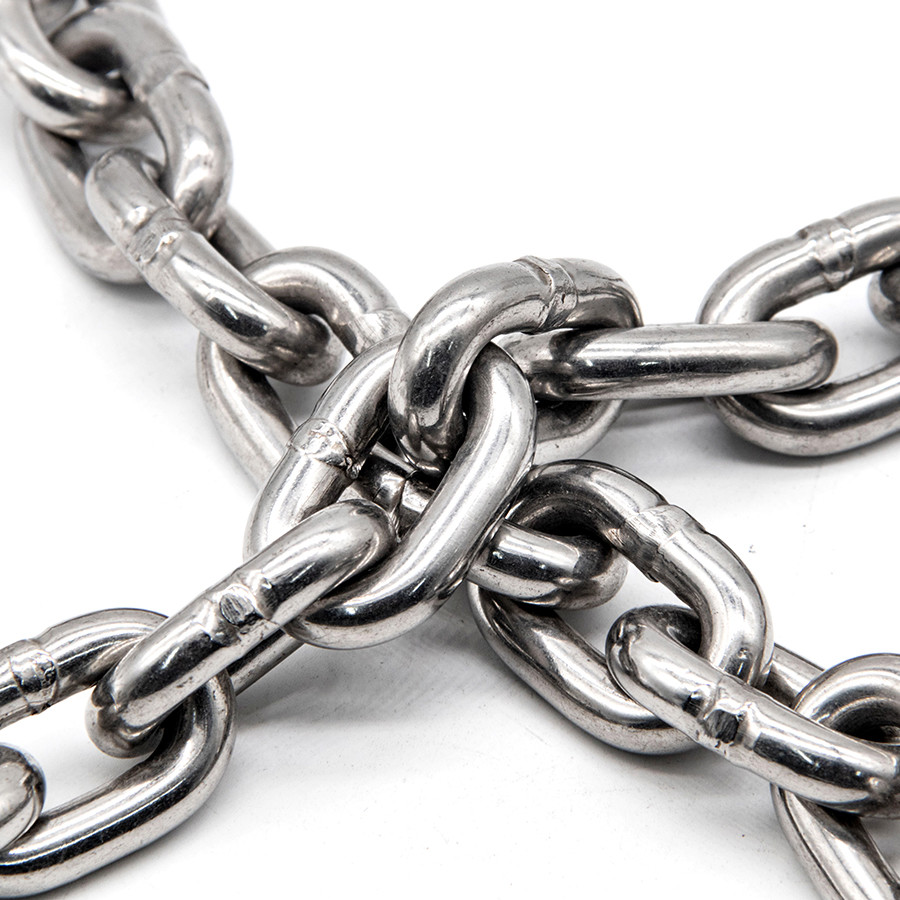 Bright Stainless Steel Chain Polished And Has Extremely High Gloss