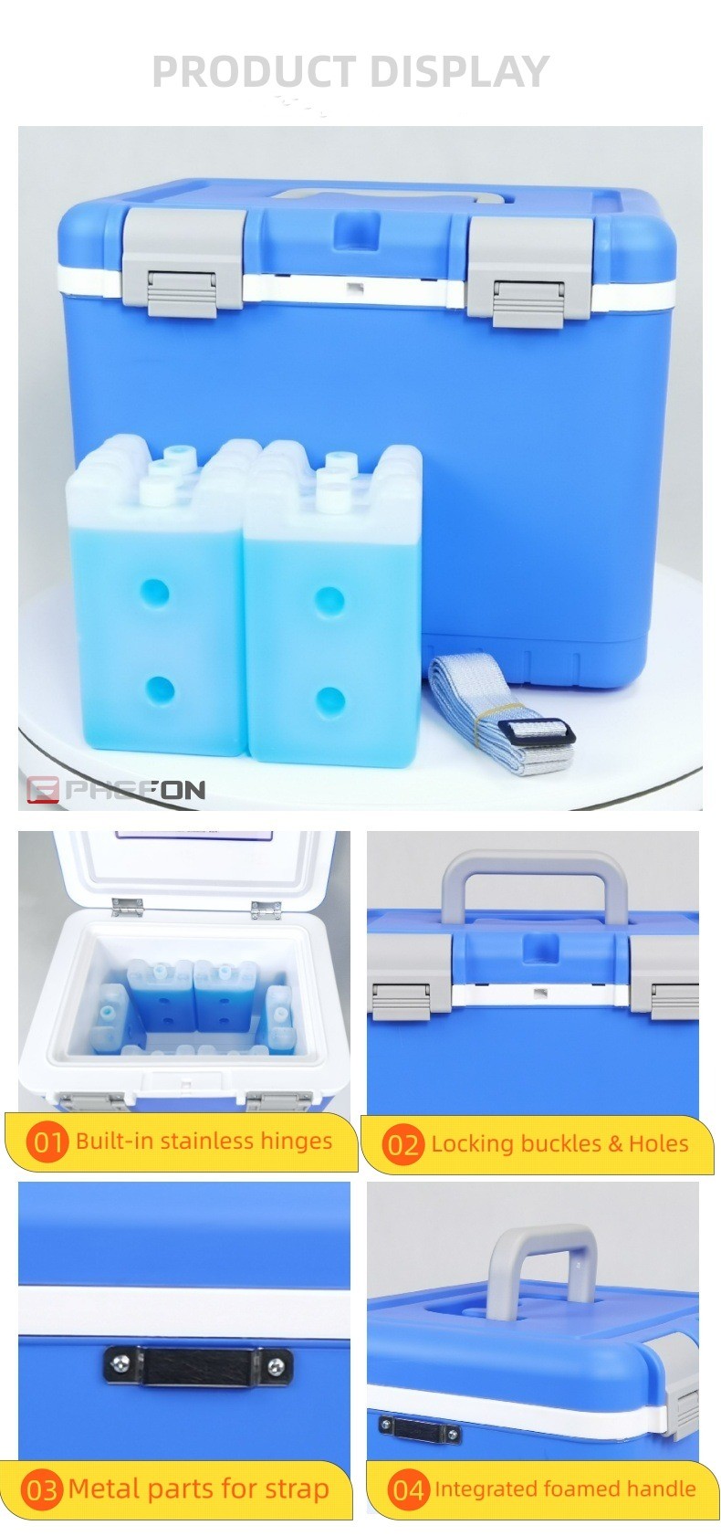 Long Time Temperature Control Cooling Box Vaccine Insulin Medicine Cold Storage Box