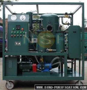 China Durable Dehydration 4000L/h Used Insulation Oil Double-Stage Vacuum oil Purifier on sale