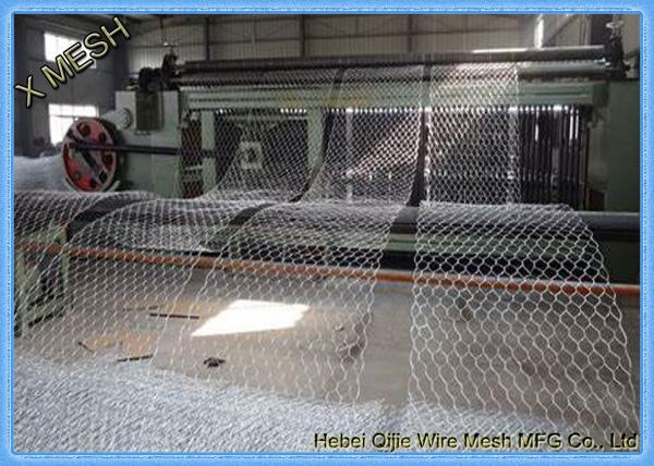 Quality 2x1x1m 80X100 Hot Dip Galvanized Hexagonal Gabion Mattress For Retaining Walls for sale