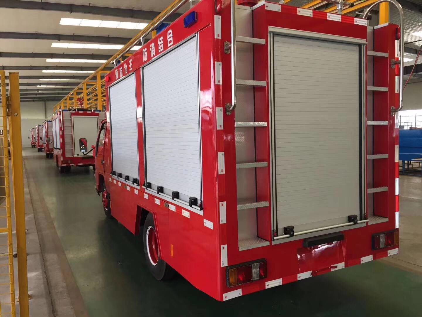 Electric Roller Shutter Aluminum Sliding Door for Fire Fighting Vehicles