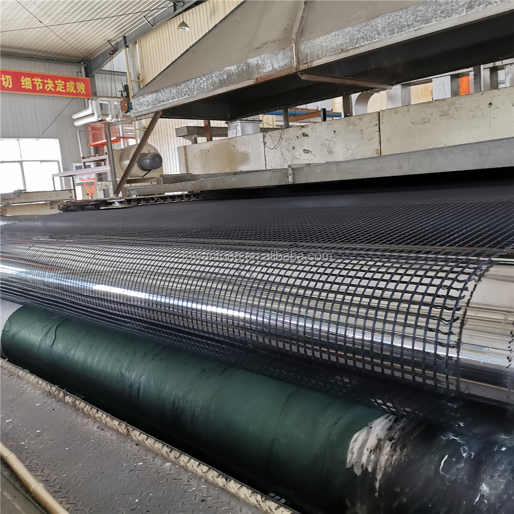 Garage Shed Construction Basalt Reinforcing Fiberglass Geogrid with 50-200m Length