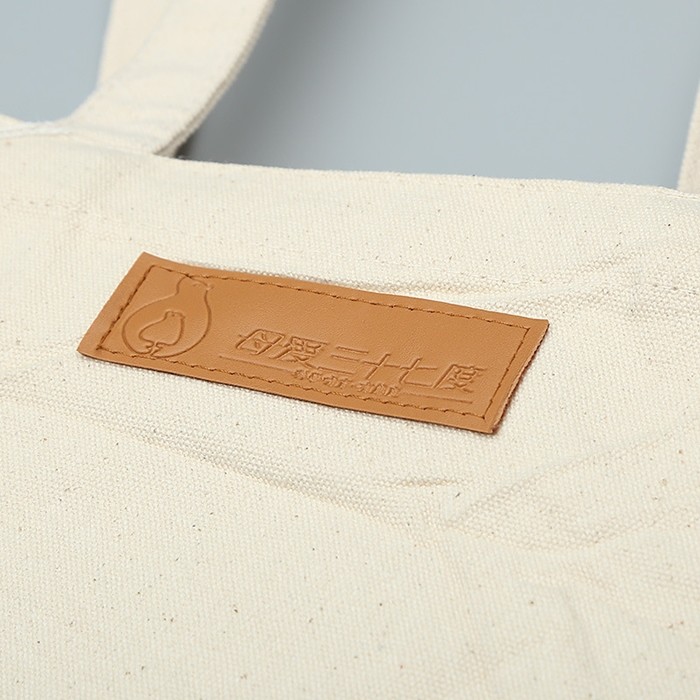 Durable Fashion Reusable Canvas Shopping Tote Bag With Logo Printed