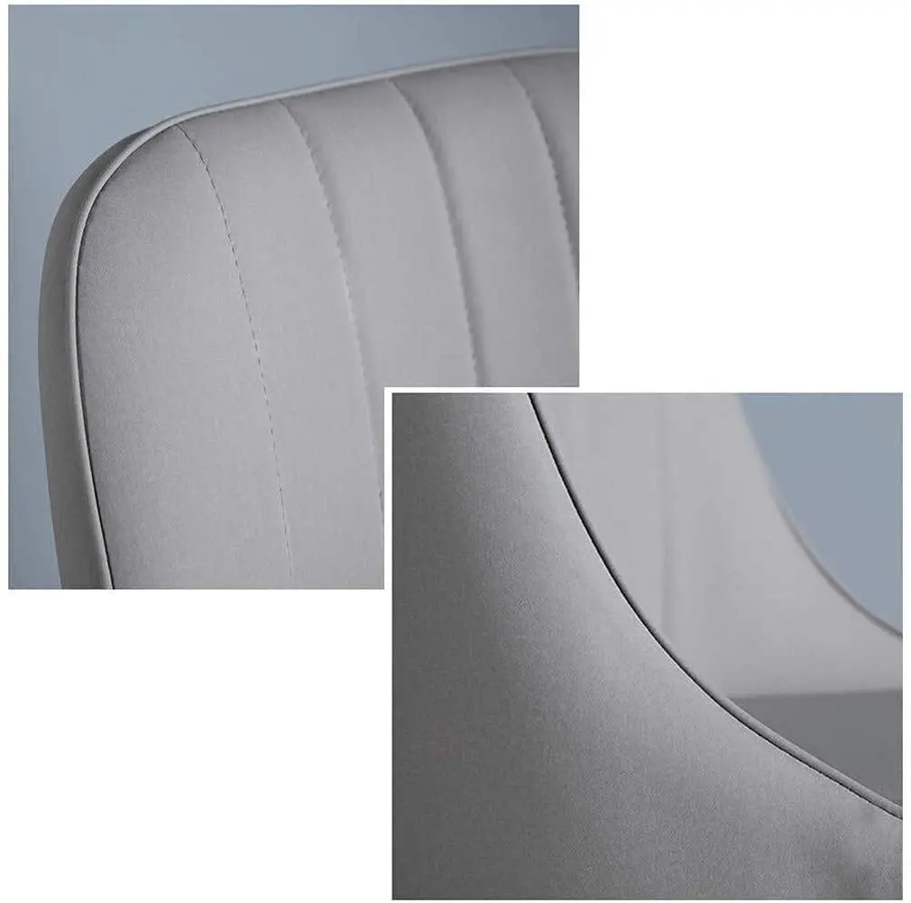 Italian Style Colorful Upholstered Parsons Chairs PU Leather For Home Restaurant