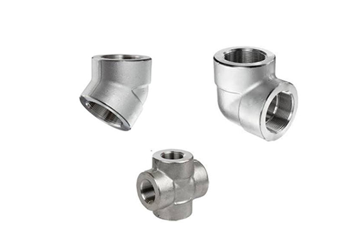 Forged Socketwelded SW Pipe Fittings ASTM A182 F304, F316L, F317L, F51, F53 ASME/ANSI B16.11 BS3799