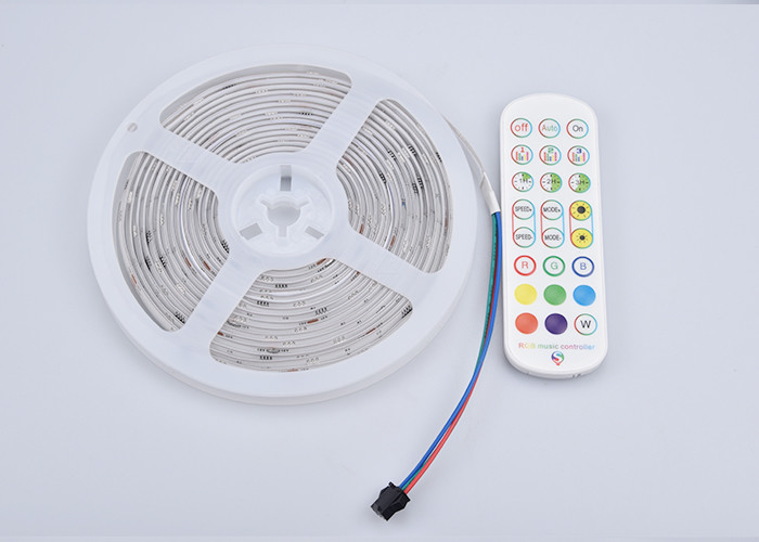 18 Lamp/M DC12V 5m Magic Color Flexible Led Strip Lights Kit